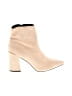 Forever 21 Ivory Tan Ankle Boots Size 9 - photo 1