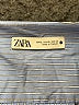 Zara Blue 3/4 Sleeve Blouse Size XL - photo 6
