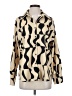 Vrg Grl 100% Polyester Animal Print Ivory 3/4 Sleeve Blouse Size S - photo 1