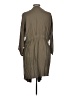 Waimea 100% Rayon Tan Trenchcoat Size L - photo 2