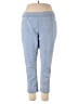 D&Co. Solid Blue Casual Pants Size XL - photo 1