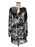 BDG 100% Silk Animal Print Silver Cocktail Dress Size S - photo 1