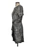 Peyton Jensen Metallic Silver Cocktail Dress Size S - photo 5