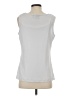 Rafaella Silver Sleeveless Blouse Size S - photo 2