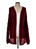 Shein 100% Polyester Burgundy Cardigan Size L - photo 1