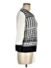 Merona Houndstooth Black Pullover Sweater Size M - photo 4