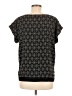 Olive and Oak 100% Polyester Black Short Sleeve Top Size M - photo 2