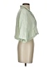 Zara Green Short Sleeve Blouse Size S - photo 4