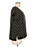 Olive and Oak 100% Polyester Black Short Sleeve Top Size M - photo 4