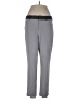 Elle Solid Gray Dress Pants Size 10 - photo 1