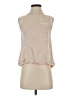 Fate 100% Viscose Tan Sleeveless Blouse Size S - photo 1