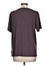 LUXE Gray Short Sleeve Top Size L - photo 2