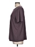 LUXE Gray Short Sleeve Top Size L - photo 5