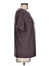 LUXE Gray Short Sleeve Top Size L - photo 4