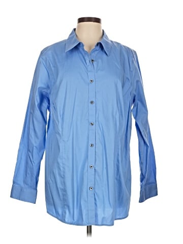 Charter Club 3/4 Sleeve Button-Down Shirt (view 1)