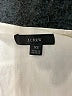 J.Crew 100% Viscose White Short Sleeve Blouse Size XS - photo 7