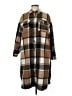 Unbranded 100% Polyester Brown Coat Size M - photo 1