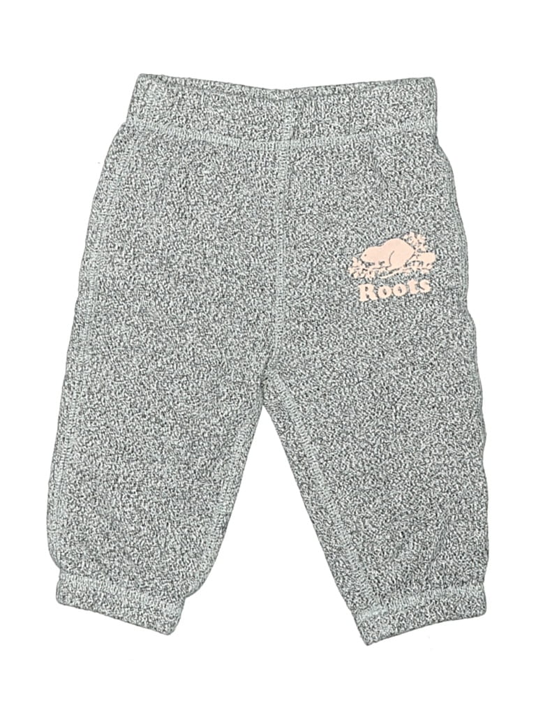 Pre-owned Roots Babies' Casual Pants In Gray