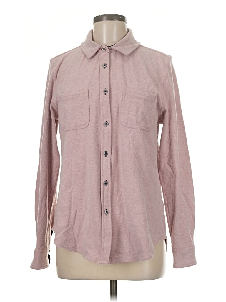 Pre-owned Flag & Anthem Cardigan Sweater In Pink