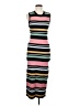 BCBGeneration Stripes Pink Casual Dress Size M - photo 1