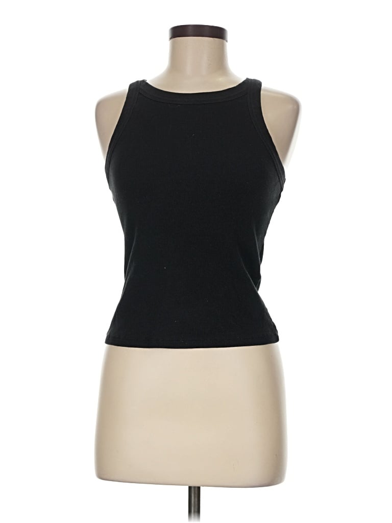 Pre-owned Reformation Tank Top Black Halter Neckline Tops