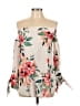 Adrienne Pink 3/4 Sleeve Blouse Size M (estimated) - photo 1