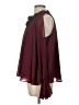 Ramy Brook 100% Polyester Burgundy Long Sleeve Blouse Size L (estimated) - photo 5