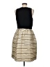 J.Crew 100% Polyester Stripes Gold Cocktail Dress Size M (estimated) - photo 2