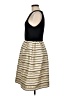 J.Crew 100% Polyester Stripes Gold Cocktail Dress Size M (estimated) - photo 5