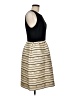 J.Crew 100% Polyester Stripes Gold Cocktail Dress Size M (estimated) - photo 4