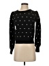 Adrianna Papell Polka Dots Black Pullover Sweater Size S (estimated) - photo 1