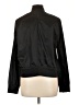 City Streets 100% Polyester Solid Black Track Jacket Size L - photo 2