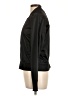 City Streets 100% Polyester Solid Black Track Jacket Size L - photo 5