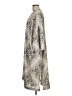 Mignon Doo 100% Polyester Animal Print Silver Kimono One size - photo 5
