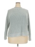 Haven Well Within Solid Gray Turtleneck Sweater Size XXL - photo 1