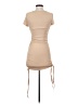 Unbranded Solid Tan Cocktail Dress Size S - photo 2