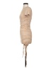Unbranded Solid Tan Cocktail Dress Size S - photo 5