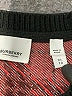 Burberry 100% Merino Wool Plaid Black Wool Pullover Sweater Size XL - photo 11