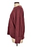 Unbranded Solid Burgundy Pullover Sweater Size L - photo 5