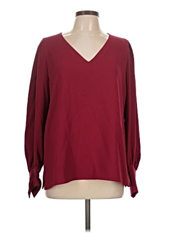 Lafayette 148 New York Long Sleeve Blouse (view 1)