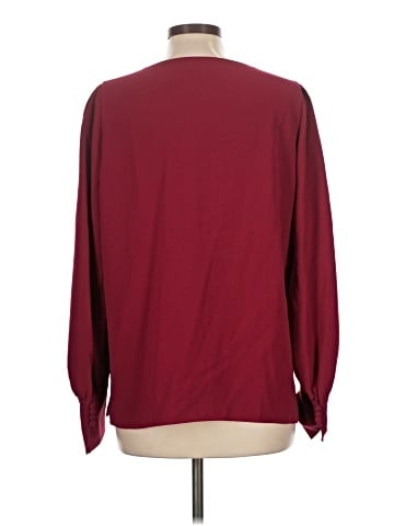 Lafayette 148 New York Long Sleeve Blouse (view 2)