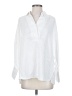 Nic + Zoe 100% Polyester White Long Sleeve Blouse Size S - photo 1