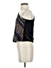 Self-Portrait 100% Polymide Black Long Sleeve Top Size 4 - photo 5