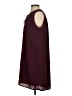 fleur bleue 100% Polyester Burgundy Sleeveless Blouse Size 4 - photo 5
