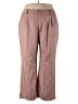 Shein Curve 100% Polyester Solid Brown Casual Pants Size 20 Plus (4) - photo 1