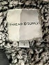 Thread & Supply 100% Polyester Gray Faux Fur Vest Size S - photo 6