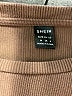 Shein Stars Brown Short Sleeve Blouse Size 6 - photo 7