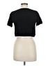 J.ING Black Short Sleeve Blouse Size M (estimated) - photo 2