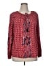 Fred David 100% Rayon Red Long Sleeve Blouse Size XL - photo 1