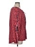 Fred David 100% Rayon Red Long Sleeve Blouse Size XL - photo 4